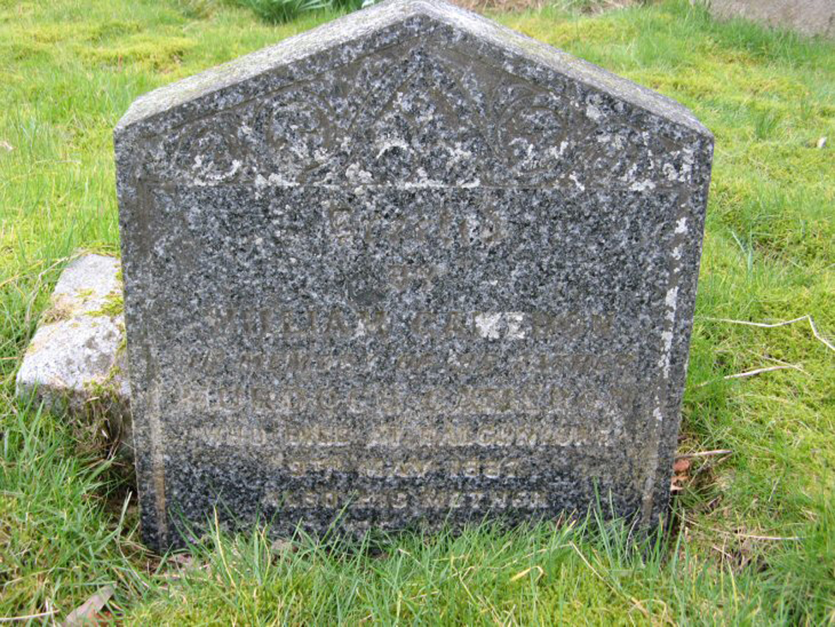 Photo of headstones/Catherine McLennan died 1890 MI Killearnan